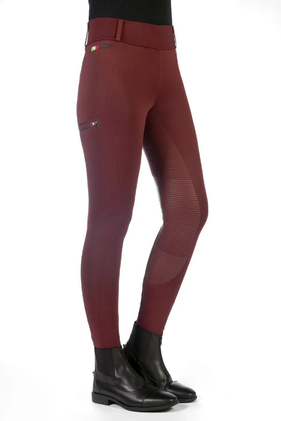 HKM Reitleggings -Livigno- Silikon-Vollbesatz