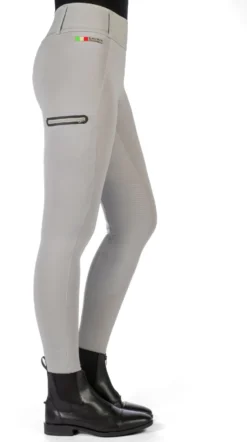 HKM Reitleggings -Livigno- Silikon-Vollbesatz