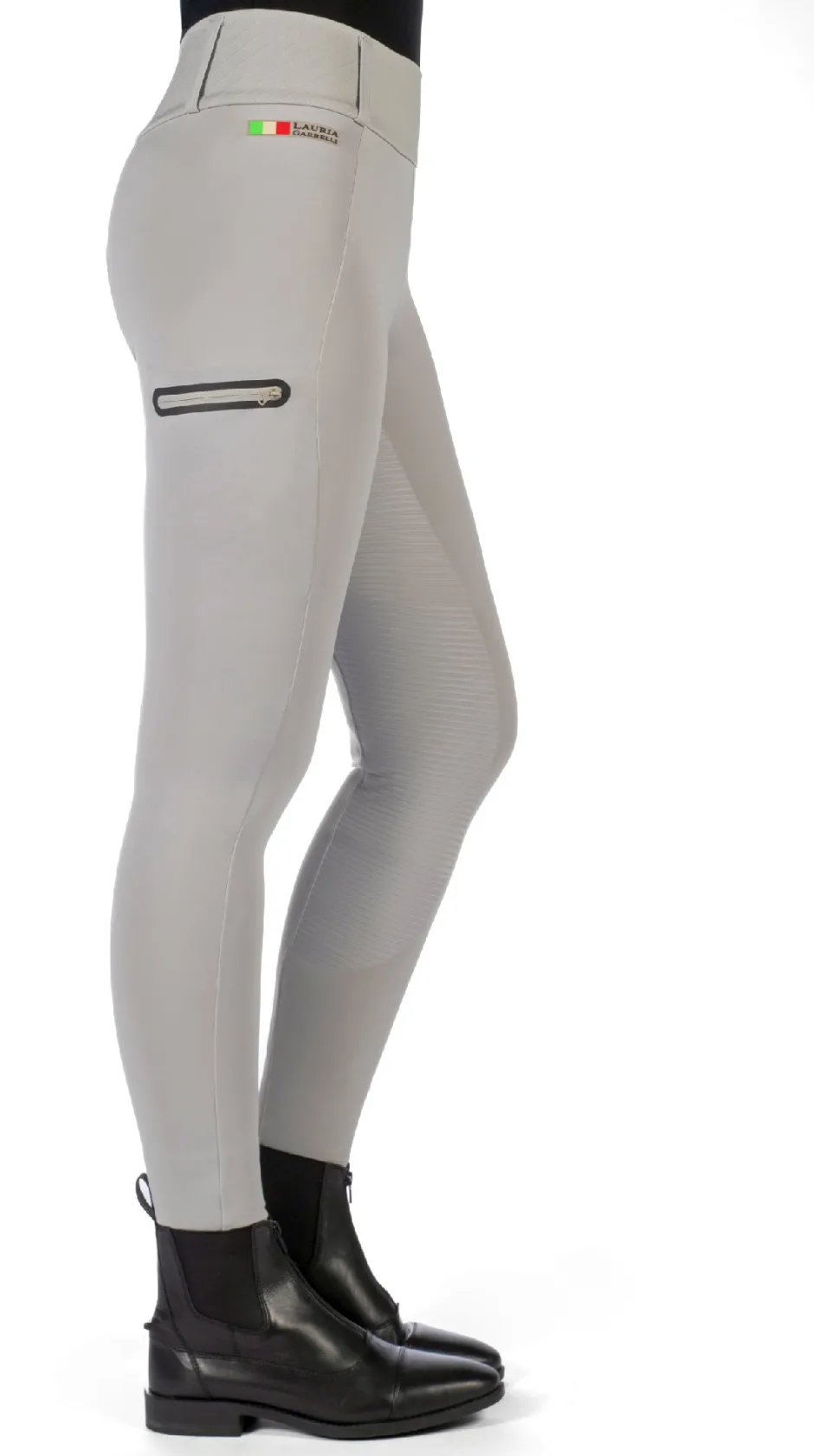 HKM Reitleggings -Livigno- Silikon-Vollbesatz