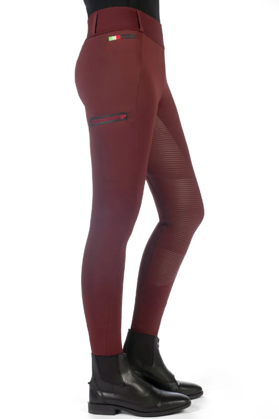 HKM Reitleggings -Livigno- Silikon-Vollbesatz