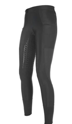 HKM Reitleggings -Mesh- Silikon-Vollbesatz