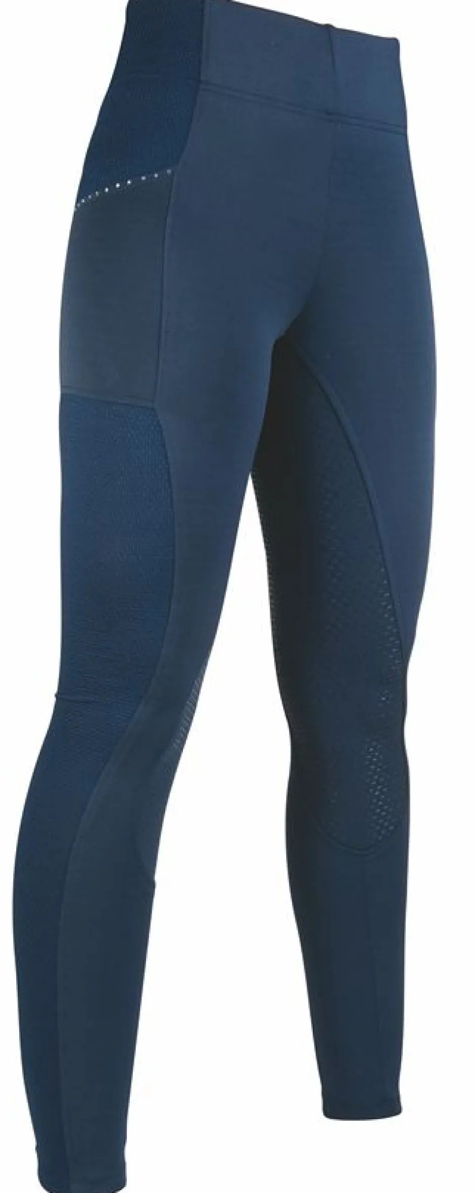 HKM Reitleggings -Mesh-Style Silikon-Vollbesatz
