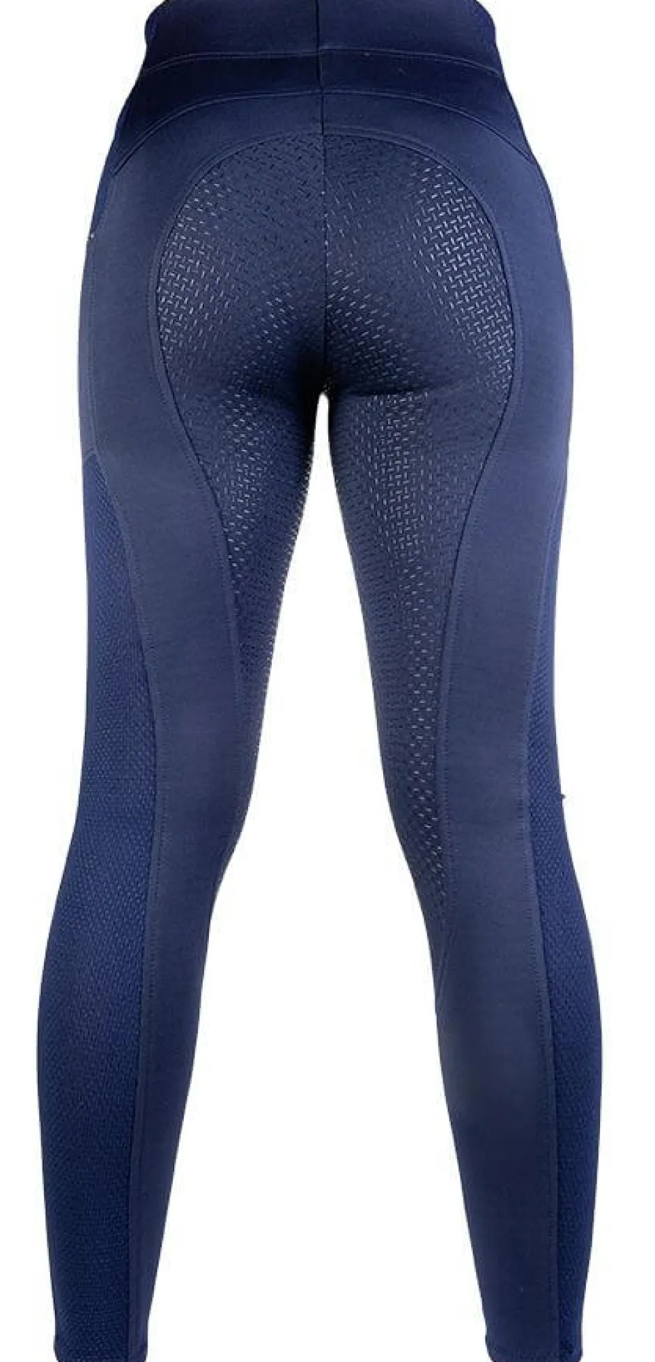 HKM Reitleggings -Mesh-Style Silikon-Vollbesatz