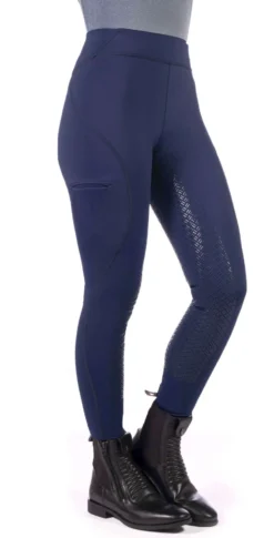 HKM Reitleggings -Rio- Silikon-Vollbesatz