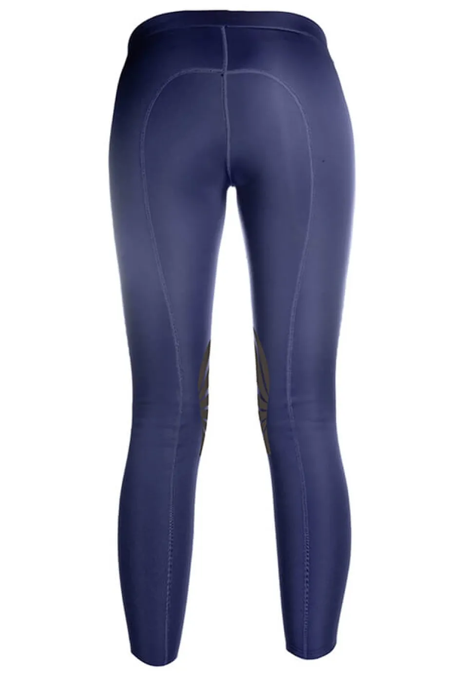 HKM Reitleggings Softshell -Heat- Silikon-Kniebesatz