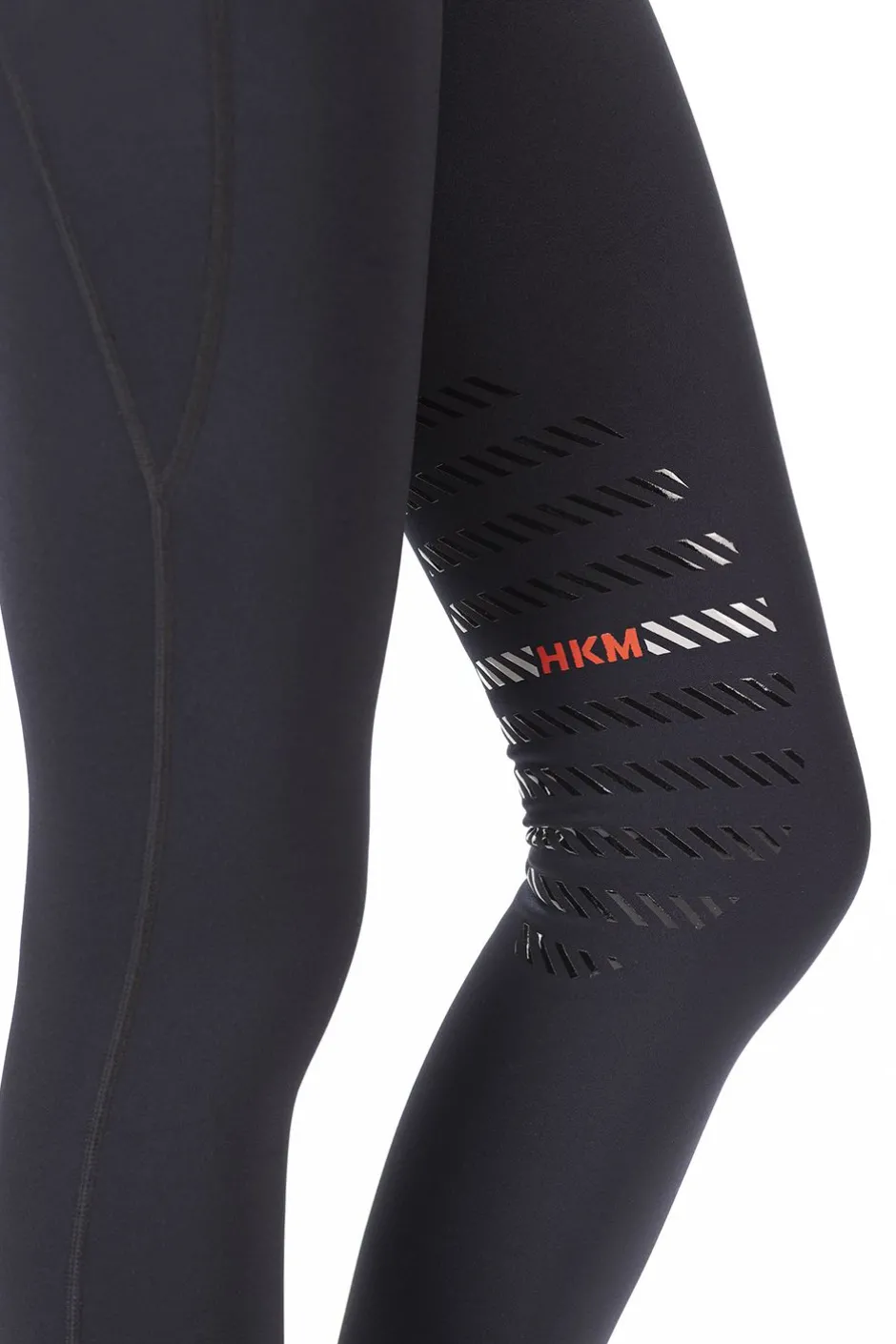 HKM Reitleggings -Sports- Silikon-Kniebesatz