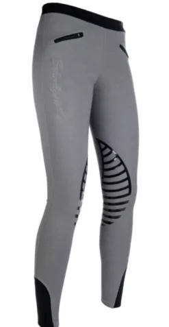 HKM Reitleggings -Starlight- Silikon-Kniebesatz