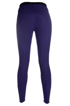 HKM Reitleggings -Starlight- Silikon-Kniebesatz