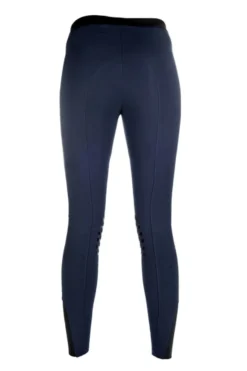 HKM Reitleggings -Starlight- Silikon-Kniebesatz