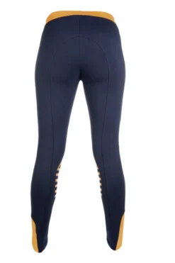 HKM Reitleggings -Starlight- Silikon-Kniebesatz
