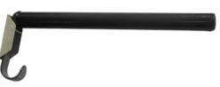 HKM Sattelhalter aus Metall, schwarz