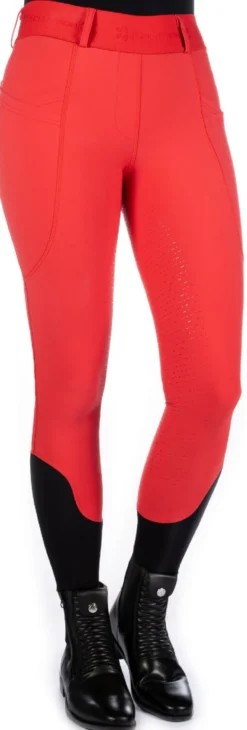 HKM SELECTION Reitleggings -Aruba- Silikon-Vollbesatz
