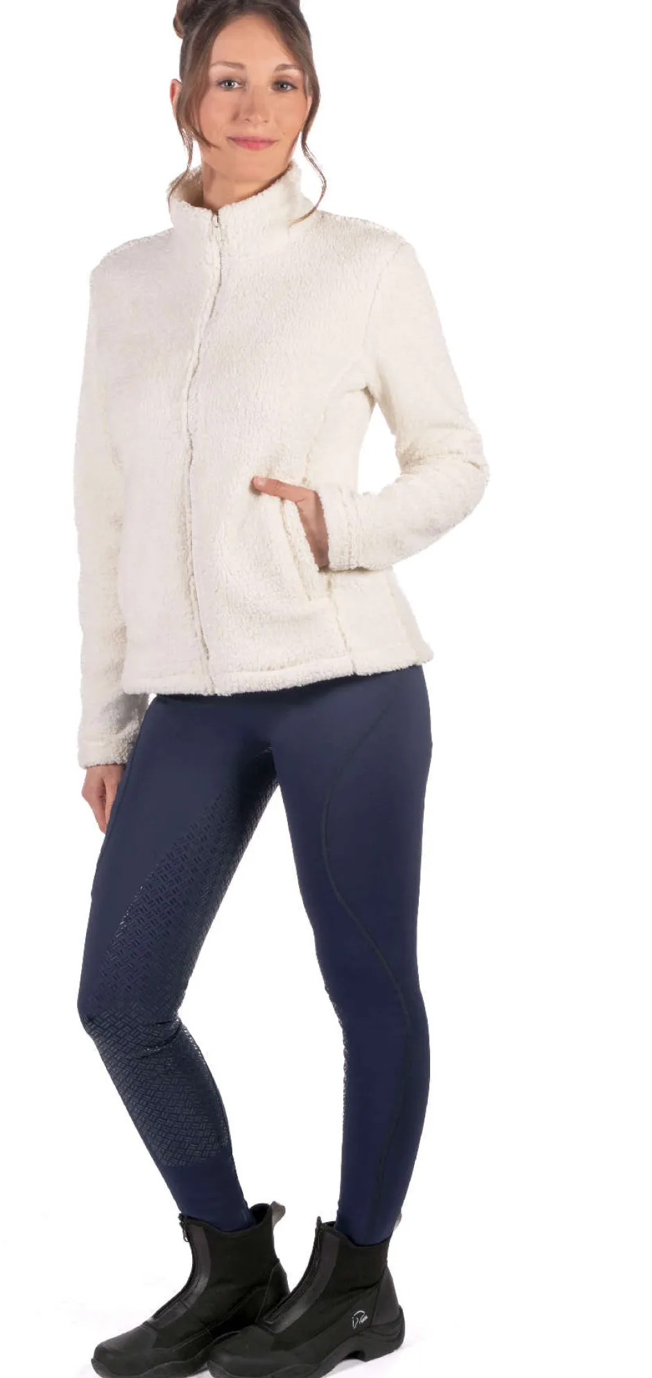 HKM Teddyjacke -Cloud-