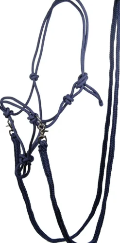 HKM TEXAS Knotenhalfter mit Zügel