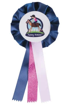 HKM Turnierschleife -Funny Horses-
