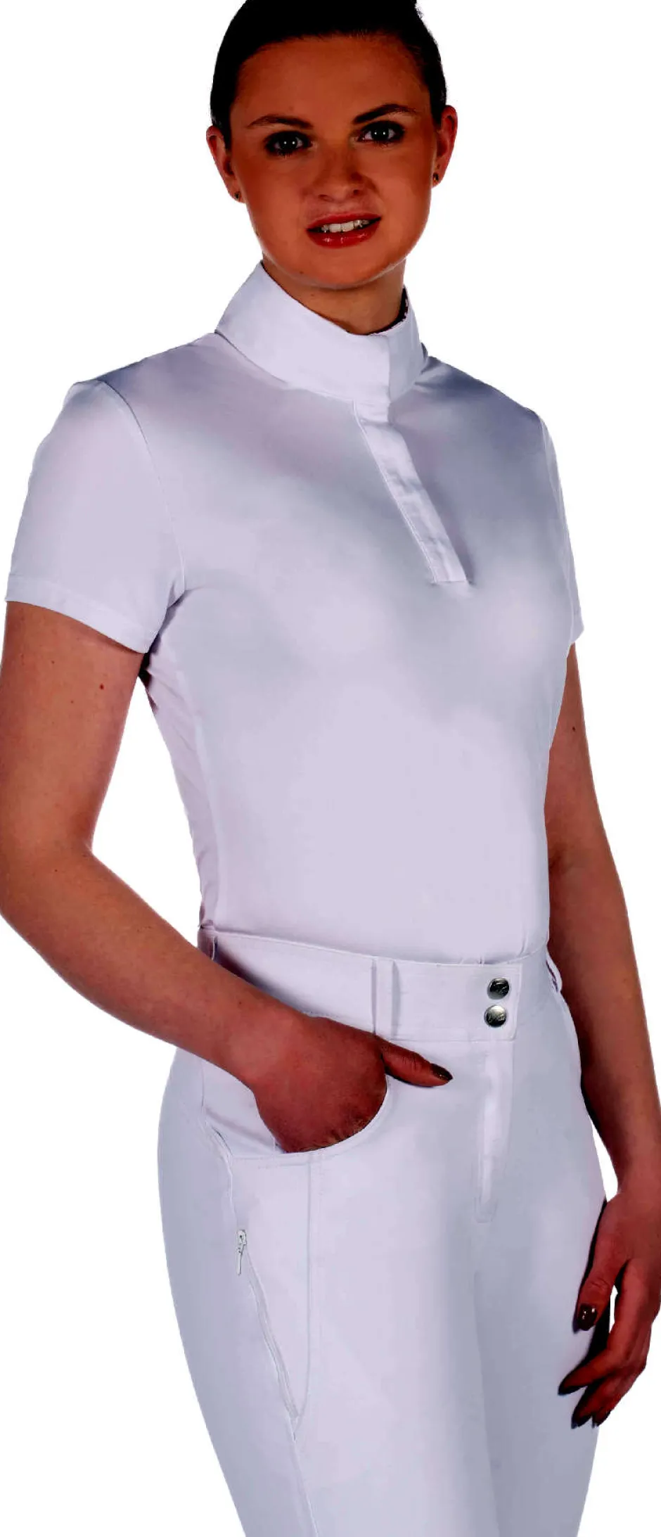 HKM Turniershirt -Hunter- Kurzarm