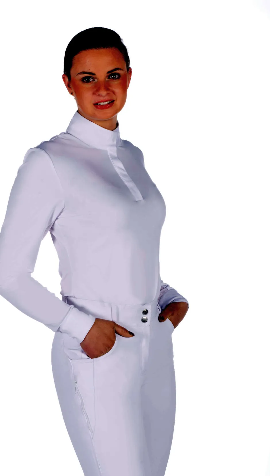 HKM Turniershirt -Hunter- Langarm