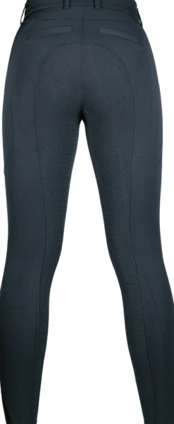 HKM Vollbesatzreithose -Sunny- Silikon Vollbesatz Reithose mit Handytasche & elastischem Abschluss