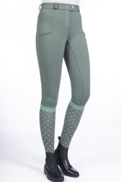 HKM Winter Reithose -Monaco- Silikon-Vollbesatz