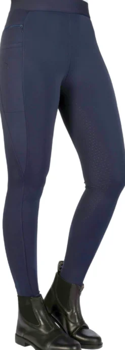 HKM Winter-Reitleggings -Maja- Silikon-Vollbesatz