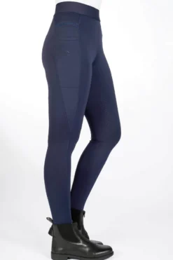 HKM Winter-Reitleggings -Maja- Silikon-Vollbesatz