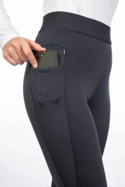 HKM Winter-Reitleggings -Maja- Silikon-Vollbesatz