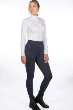 HKM Winter-Reitleggings -Maja- Silikon-Vollbesatz
