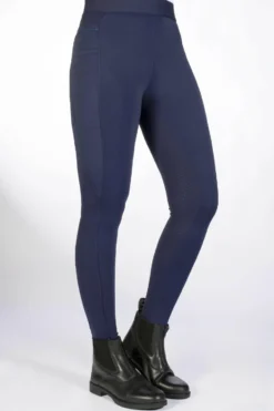 HKM Winter-Reitleggings -Maja- Silikon-Vollbesatz