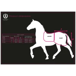IMPERIAL RIDING Abnehmbare Trainingsdecke IRHMultiride
