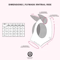 IMPERIAL RIDING Fliegenmaske mit Nase IRHTrail ride