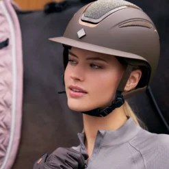 IMPERIAL RIDING Reithelm IRHOlania Deluxe big visor