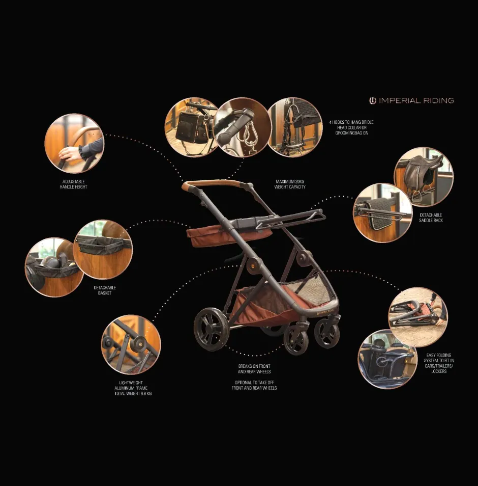IMPERIAL RIDING Sattelwagen IRHCarry Light
