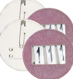 IMPERIAL RIDING Turniernummern IRHGlitter round, Satz von 2 Stk
