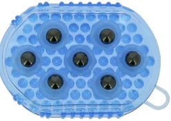 2 in 1 Putzhandschuh Striegel und Massage