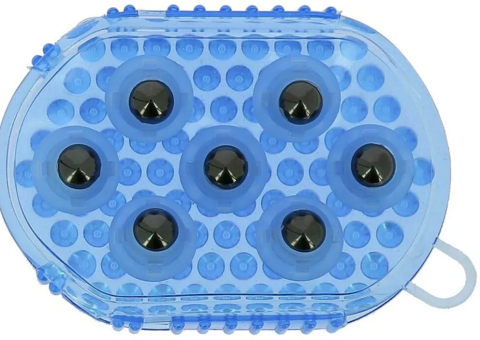 2 in 1 Putzhandschuh Striegel und Massage