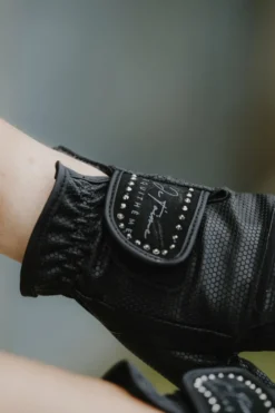 Je taime EQUITHÈME - Strass - Reithandschuhe