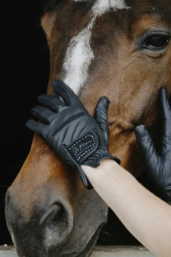 Je taime EQUITHÈME - Strass - Reithandschuhe