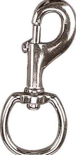 Karabiner mit runder, drehbarer Öse