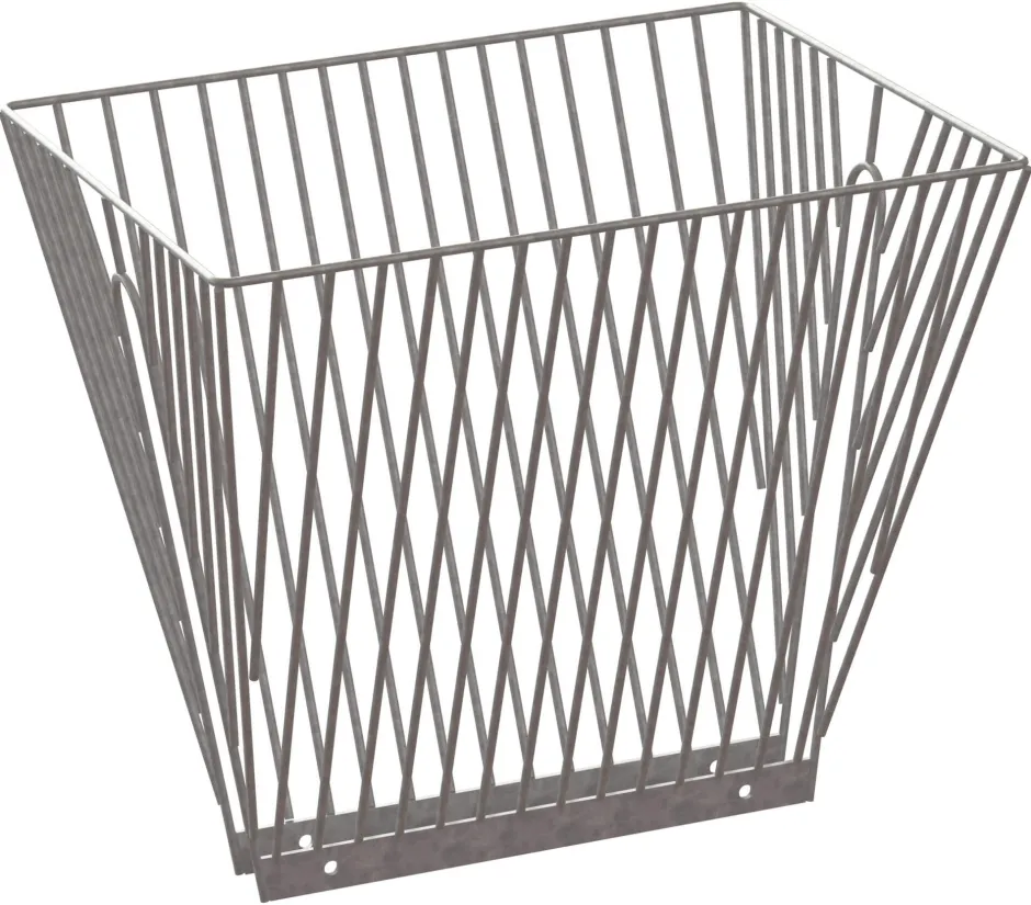 KERBL Heuraufe doppelt, 20 mm, 53 x 44 x 48 cm