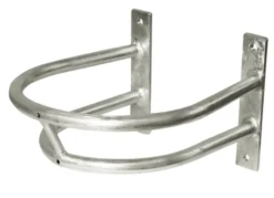 KERBL Schutzbügel für Tränkebecken, Größe 1, Tiefe: 30 cm, Breite: 24 cm Höhe inkl. Montageplatte: