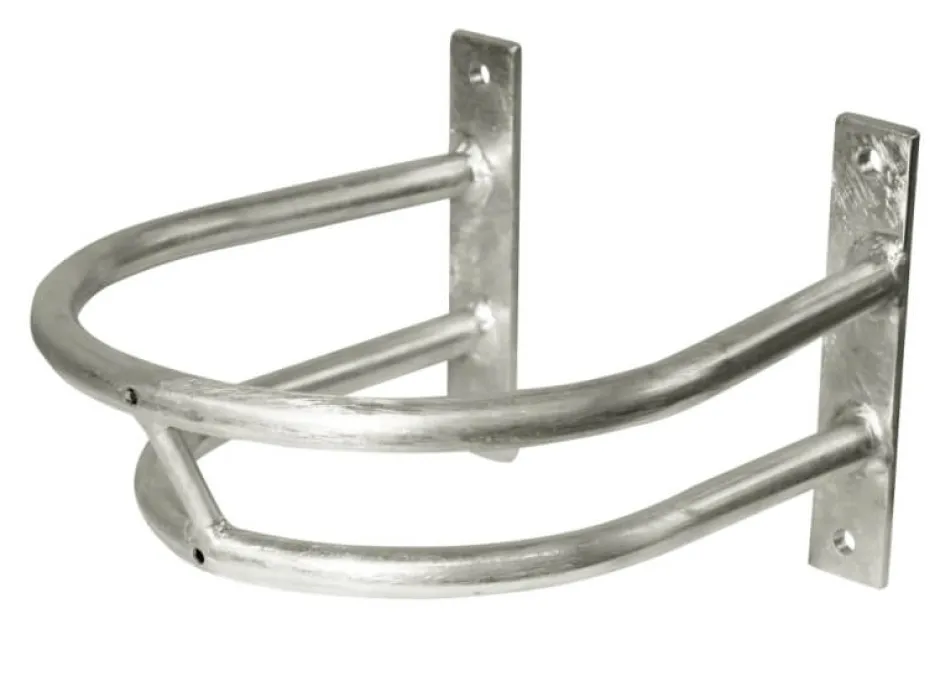 KERBL Schutzbügel für Tränkebecken, Größe 1, Tiefe: 30 cm, Breite: 24 cm Höhe inkl. Montageplatte:
