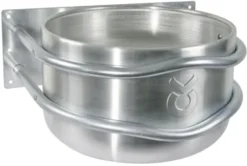 KERBL Aluminium-Futtertrog rund