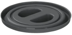 KERBL Deckel für Eimer, schwarz