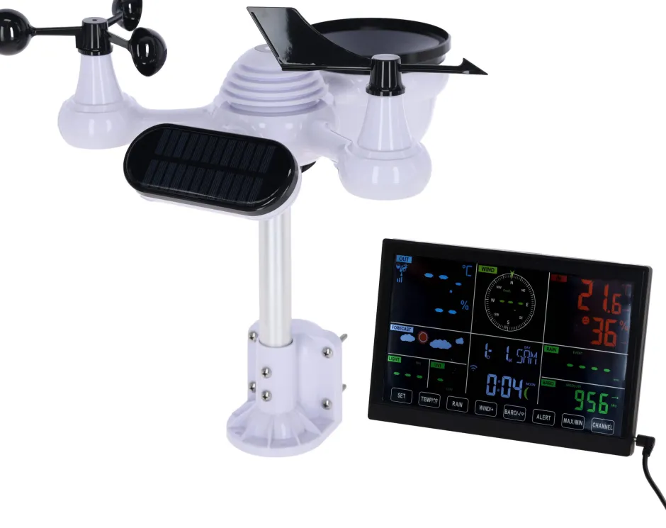 KERBL Digitale Wetterstation 7 in 1 - Wifi