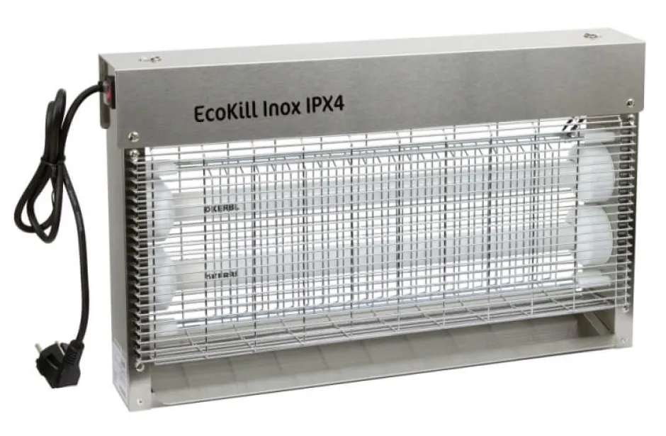 KERBL Fliegenvernichter EcoKill Inox IPX4