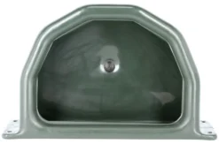 KERBL Futtertrog halbrund, 25 l, grün