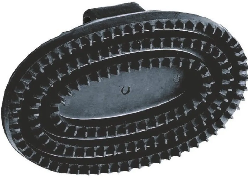 KERBL Gummistriegel Junior oval