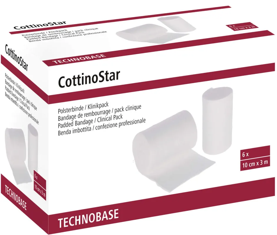 KERBL Polsterbinde CottinoStar, Länge 3 m, Breite 10 cm