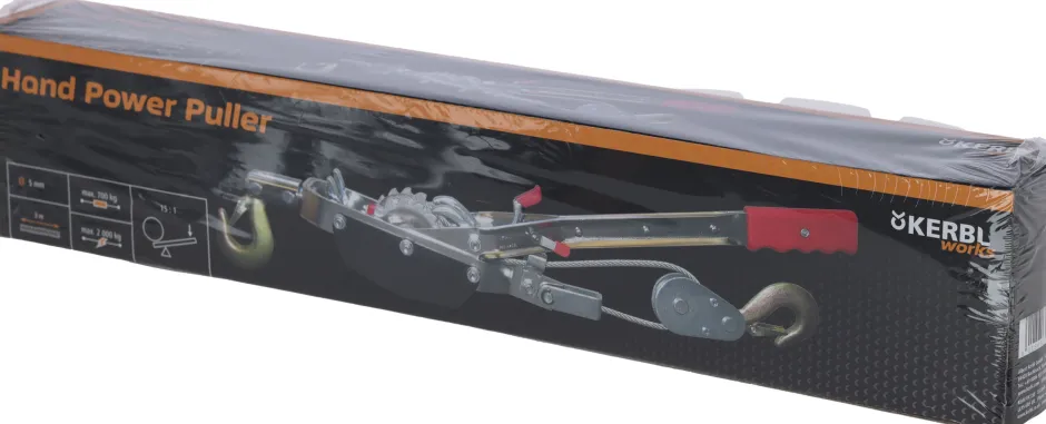 KERBL Seilzug mit Ratsche Hand Power Puller