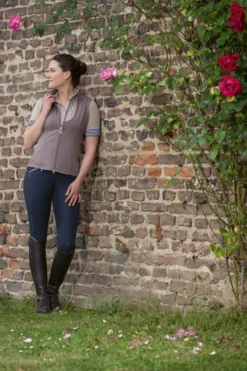 Lauria Garelli by HKM Reithose -Elemento TIA- Stoffkniebesatz